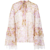 Giambattista Valli Floral print blouse - Hemden - lang - 