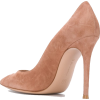 Gianvito Rossi pointed suede panel pumps - Classic shoes & Pumps - 