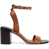 Gia stud-embellished leather sandals - Sandały - 