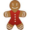 Gingerbread Cookie - cibo - 
