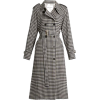 Gingham wool trench coat Sonia Rykiel - Jakne in plašči - 