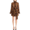 Giraffe Print Silk Dress - Vestiti - 