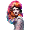 Girl People Colorful - Personas - 