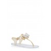Girls 11-3 Glitter Bow Jelly Thong Sandals - Sandale - $7.99  ~ 6.86€
