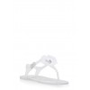 Girls 11-3 Ribbon Flower Jelly Thong Sandals - Сандали - $6.99  ~ 6.00€