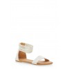 Girls 11-4 Braided Ankle Strap Sandals - Sandals - $9.99  ~ £7.59