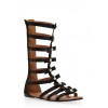 Girls 11-4 Faux Pearl Studded Gladiator Sandals - Sandals - $16.99 