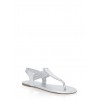 Girls 11-4 Metallic Elastic T Strap Sandals - Sandali - $12.99  ~ 11.16€
