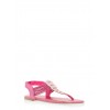 Girls 11-4 Rhinestone Elastic Strap Thong Sandals - Sandals - $12.99  ~ £9.87