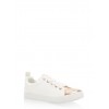 Girls 12-4 Faux Leather Metallic Accent Sneakers - Tenisice - $12.99  ~ 82,52kn