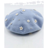 Girls Flower Embellished beret - 有边帽 - $27.99  ~ ¥187.54
