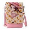 Girls Leather CrossBody Bag Mini Shoulder Bags Fashionable Casual Handbags for Women F by TOPUNDER - 手提包 - $6.99  ~ ¥46.84