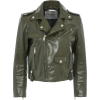 Givenchy Leather Biker Jacket - Jacket - coats - 