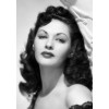 Glamour vintage dark hair model - Kosmetik - 