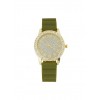 Glitter Face Rubber Strap Watch - 手表 - $8.99  ~ ¥60.24