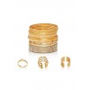 Glitter Rhinestone Bracelets and Rings - Pulseiras - $6.99  ~ 6.00€