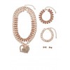 Glitter Rhinestone Necklaces with Bracelets and Earrings - Armbänder - $7.99  ~ 6.86€