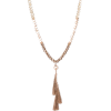 Glitzy, CCB, and Tassel Long Necklace - Necklaces - $16.99 