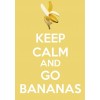Go Bananas Text - Иллюстрации - 