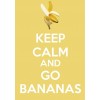 Go Bananas Text - Illustrazioni - 