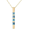 Gold Bar Necklace - Halsketten - $182.00  ~ 156.32€