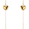 Gold Drop Earrings - Naušnice - 