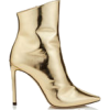 Gold Knee High Booties - Buty wysokie - 