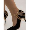 Gold chain  formal shoes - Classic shoes & Pumps - 