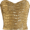 Gold crop top - Majice - kratke - 