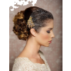 Golden bridal veil  - Hat - 
