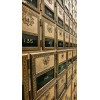 Golden glamorous postal boxes - Items - 