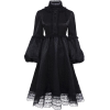 Gothic Black dress - Haljine - 