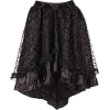 Gothic Black skirt - Skirts - 