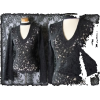 Gothic revival black lace top - Srajce - dolge - £24.00  ~ 27.12€