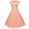 GownTown Vintage Polka Dot Retro Cocktail Prom Dresses 50's 60's Rockabilly Dresses - ワンピース・ドレス - $120.00  ~ ¥13,506