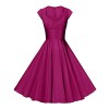 GownTown Womens Dresses Party Dresses 1950s Vintage Dresses Swing Stretchy Dresses - Dresses - $22.99 