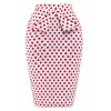 Grace Karin Slim Vintage Pencil Skirts For Women Cotton Floral CL008928 - Skirts - $9.99 