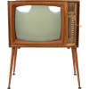 Graetz Burggraf, 1960s Wooden Floor TV - Przedmioty - 