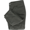 Gray Folded Skinny Jeans - ジーンズ - 