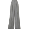 Gray Pants - Capri-Hosen - 