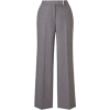 Gray Wide Legged Pants - Capri & Cropped - 