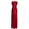 Grecian Satin Prom Formal Gown Long Holiday Party Cocktail Dress Bridesmaid Red - Haljine - $69.99  ~ 444,62kn