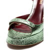 Green Leather Sandals - Сандали - 