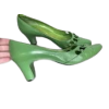 Green 1970s Vintage Shoes - Classic shoes & Pumps - 