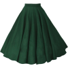 Green Circle skirt - Faldas - 