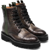 Green Combat Boots - Škornji - $495.00  ~ 425.15€