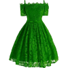 Green Dress - ワンピース・ドレス - $107.00  ~ ¥12,043