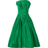 Green Dress - Obleke - 