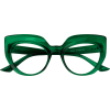 Green Eyeglasses - Occhiali - 