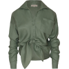 Green  Linen Shirt - Camisas - 